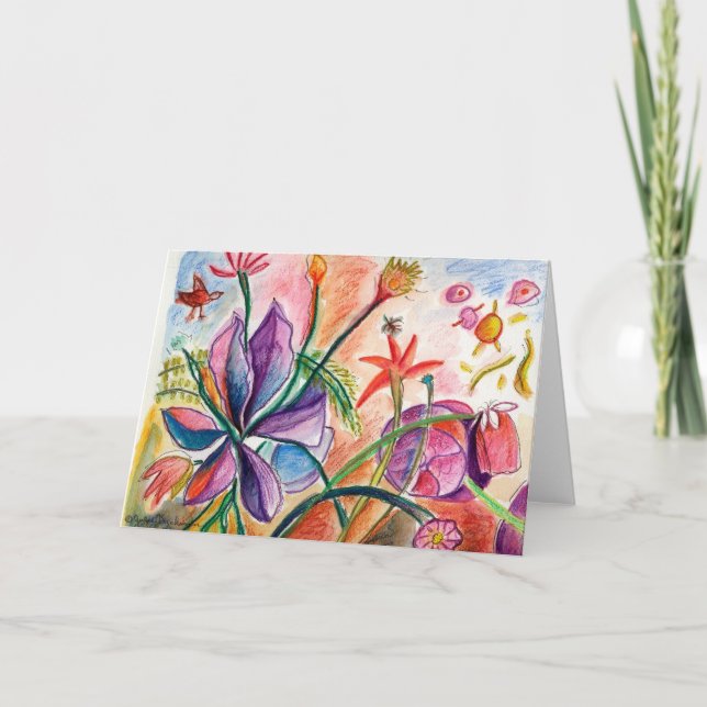 Cartão Orchids (Frente)