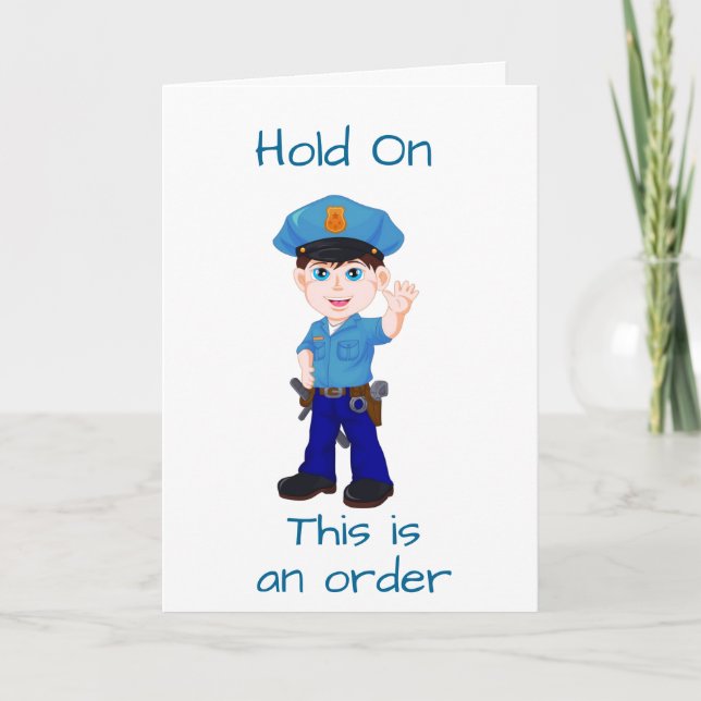 CARTÃO ORDEM OFICIAL QUE VOCÊ TEM QUE *GOSTAR DO FERIADO* (Frente)