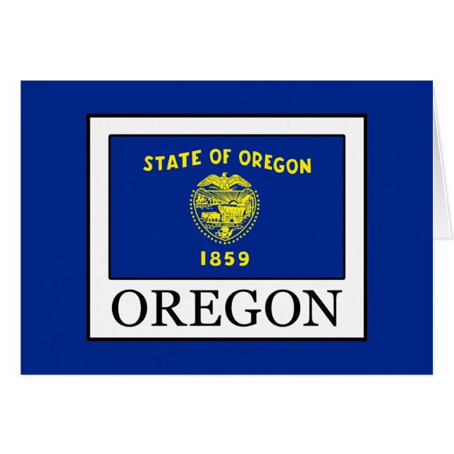 Cartão Oregon (Frente Horizontal)