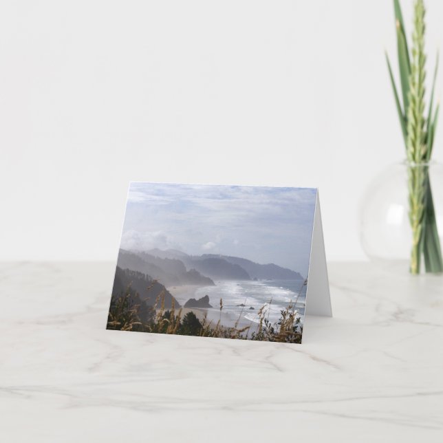 Cartão Oregon Coast (Frente)