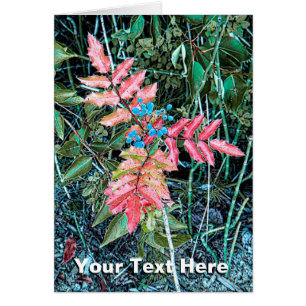 Cartão Oregon Grape