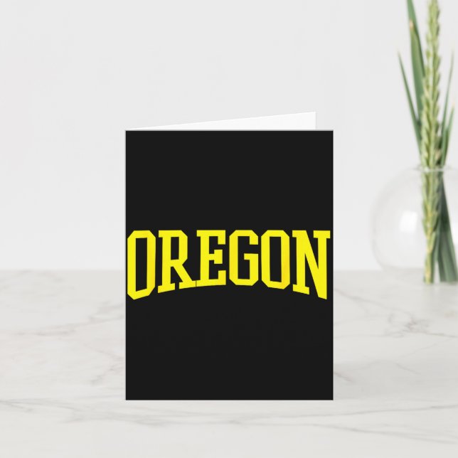 Cartão Oregon - Throwback Design - Clic  (Frente)