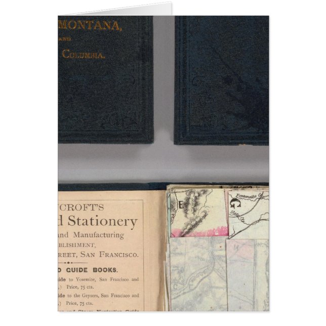 Cartão Oregon, Washington, Idaho, Montana (Frente)