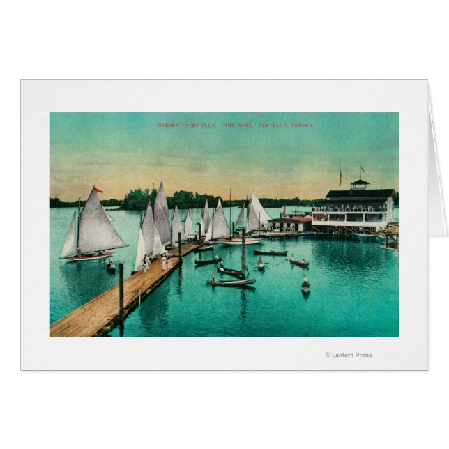 Cartão Oregon Yacht Club (Frente Horizontal)