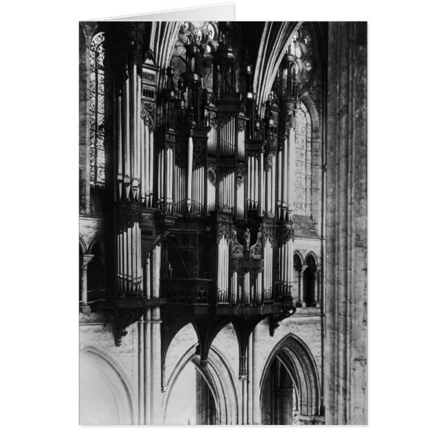 Cartão Orgão (Frente)