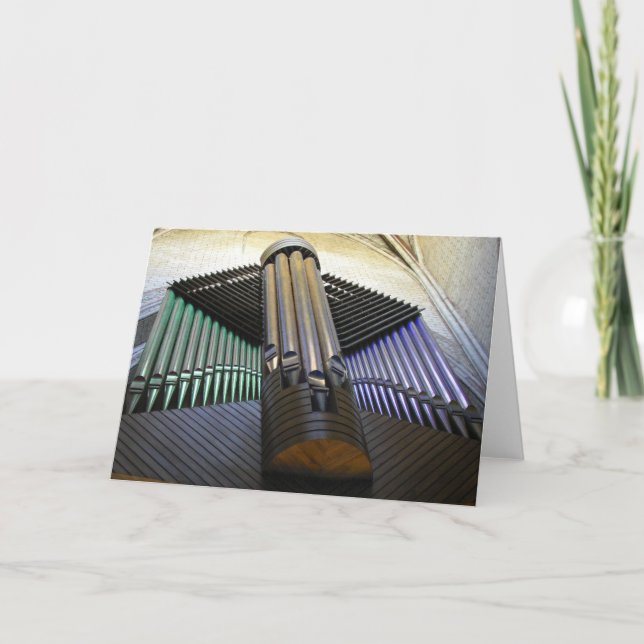 Cartão Órgão, Cahors, França (Frente)