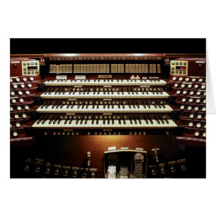 Cartão Órgão casavant, Rua João Batista, Montreal