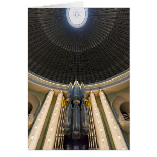 Cartão Órgão de Klais, rua Hedwig, Berlim