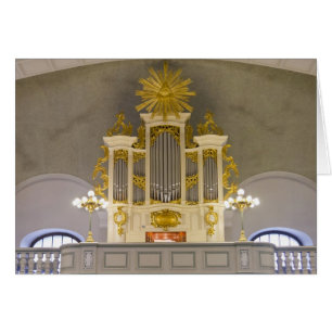 Cartão Órgão de tubulação francês da igreja, Berlim