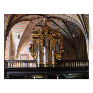 Cartão Órgão Igreja Paroquial St.Wolfgang am Wolfgangsee