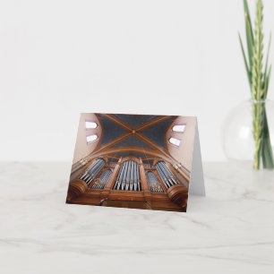 Cartão Órgão Wiesbaden Marktkirche