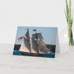 Cartão Orgulho alto do navio de Baltimore