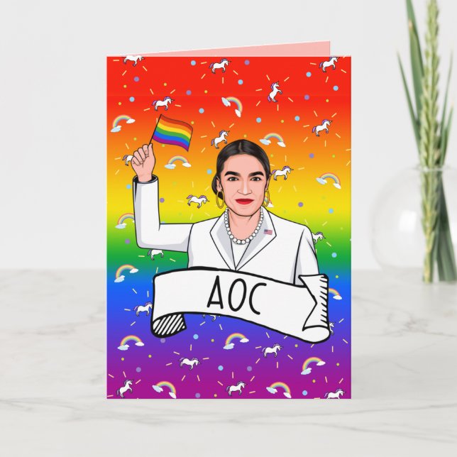 Cartão Orgulho AOC (Frente)