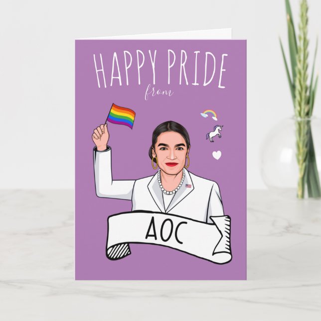 Cartão Orgulho AOC (Frente)