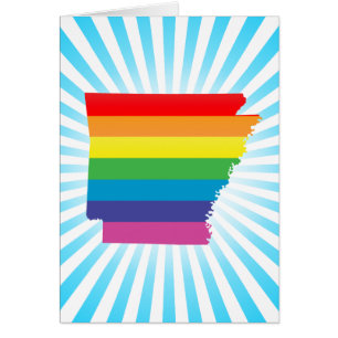 Cartão orgulho do Arkansas.