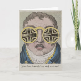 Cartão Orgulho e Preconceito de Austen - Darcy Enfeitiçad