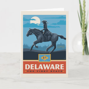 Cartão Orgulho Estatal   Delaware 2