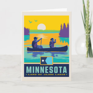 Cartão Orgulho Estatal Minnesota