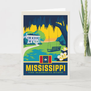 Cartão Orgulho Estatal   Mississippi