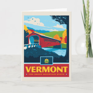 Cartão Orgulho Estatal Vermont