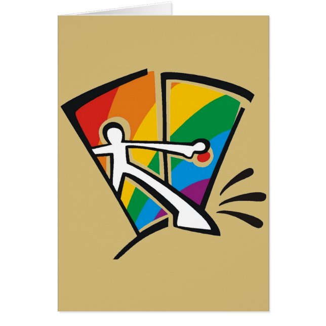 Cartão Orgulho gay (Frente)