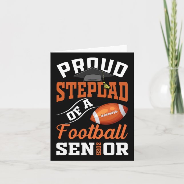 Cartão Orgulhosa Etapa De Um Mais velho Cl Do Gradua De 2 (Frente)