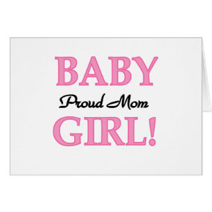 Cartão Orgulhosa Mãe, Camisetas e presentes