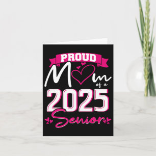 Cartão Orgulhosa Mãe Cl De 2025, Graduação Funny Senio