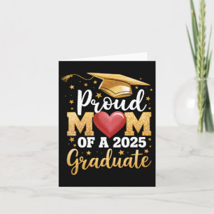 Cartão Orgulhosa Mãe De Um Mais velho De Graduação Mãe De