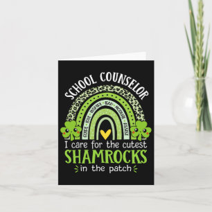 Cartão Orientador Escolar Shamrocks Mais Fofos Arco-íris 