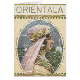 Cartão Orientala - angustiado