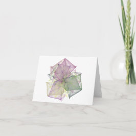 Cartão Origami BLANK Note Card