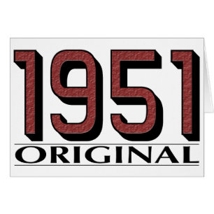 Cartão Original 1951