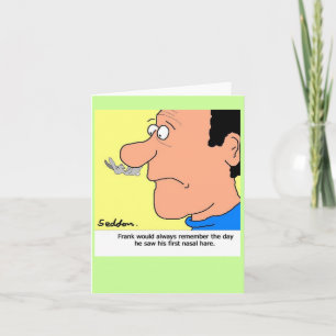 Cartão Original and humorous greeting card by Mike Seddon