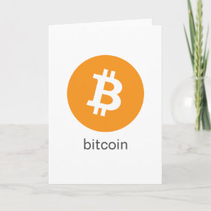 Cartão Original Bitcoin Btc