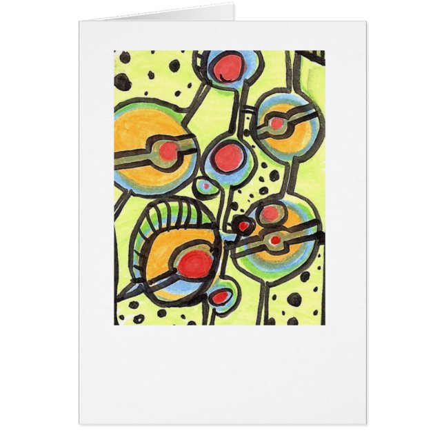 Cartão original da arte (Frente)