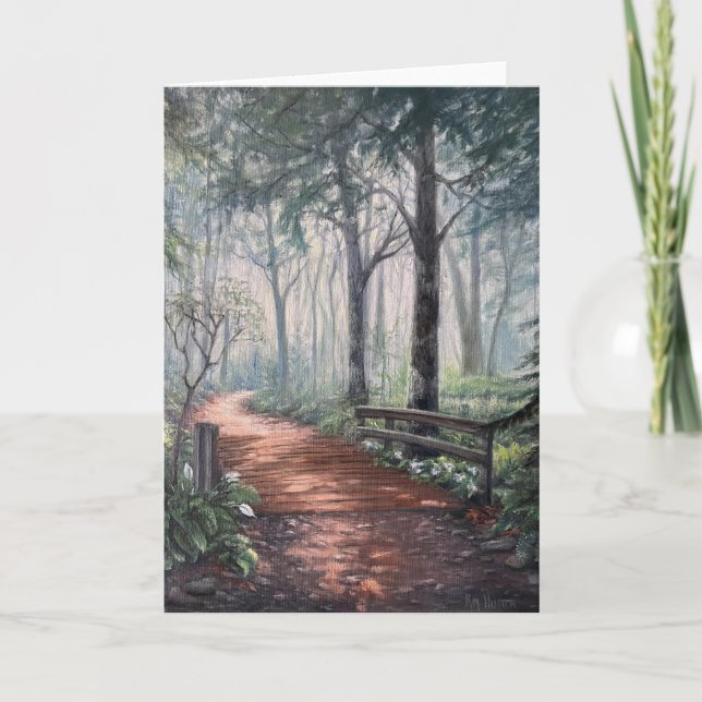 Cartão original de saudação de arte (Frente)