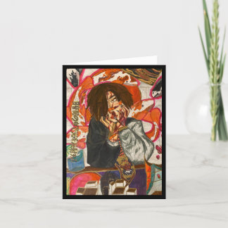 Cartão Original watercolor painting