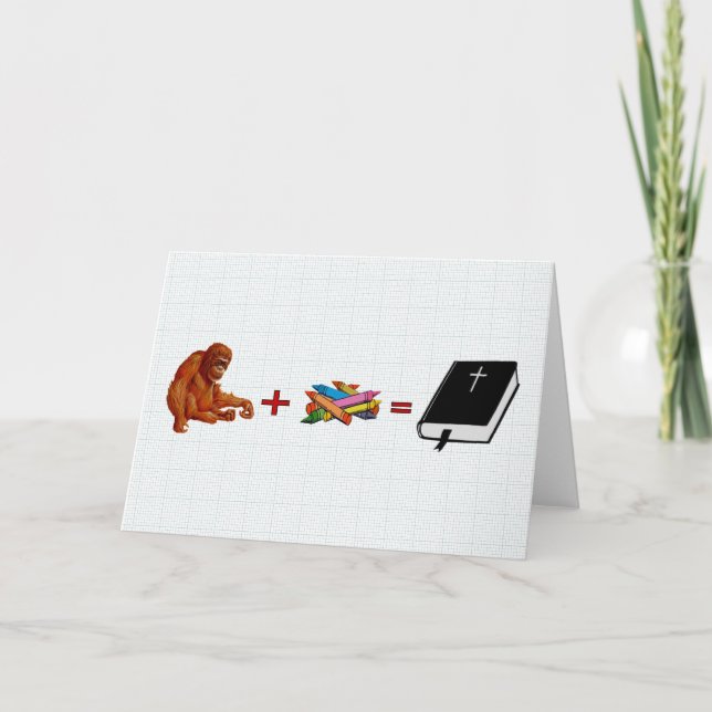 Cartão Origins of The Bible (Frente)