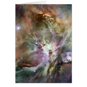 Cartão Orion Nebula Pastels