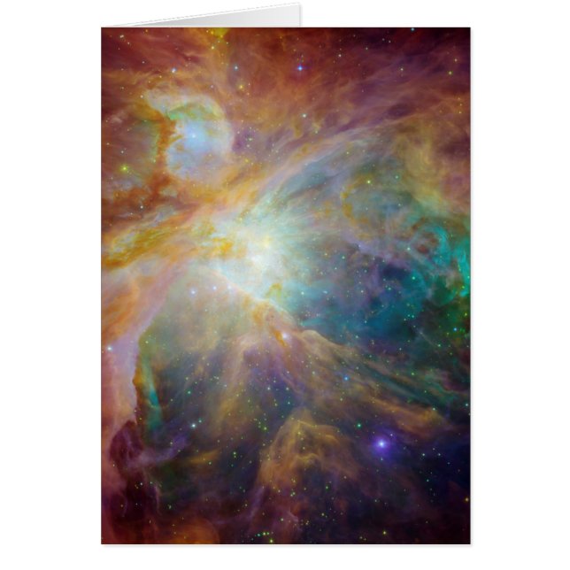 Cartão Orion Nebula Stars Composto (Frente)