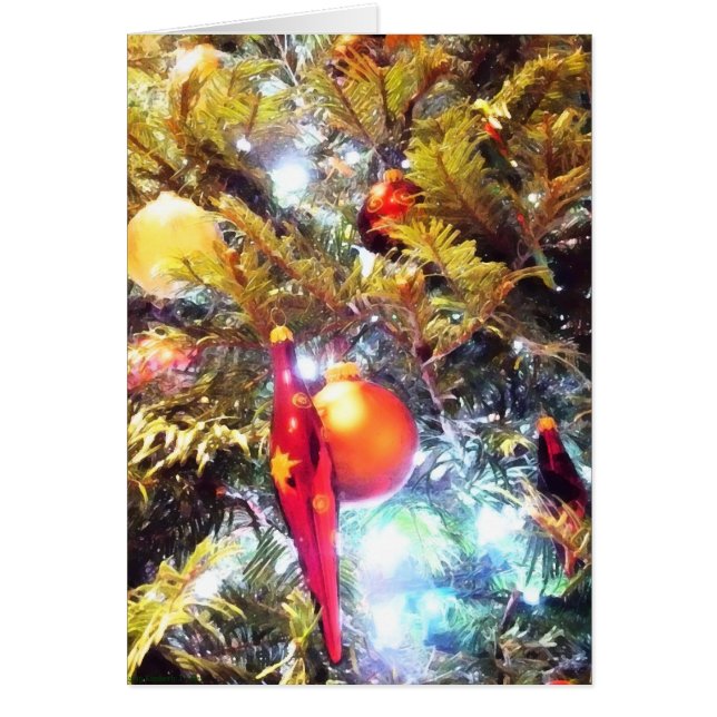 Cartão Ornamentos Iluminantes (Frente)