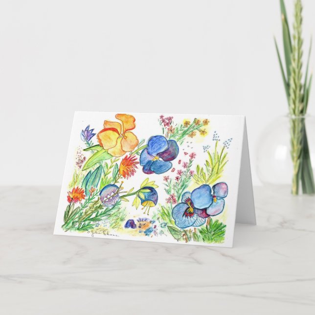 Cartão Orquídea 16 (Frente)