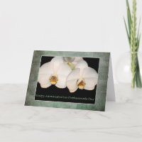 Orquídea Branca do Dia dos Profissionais Administr