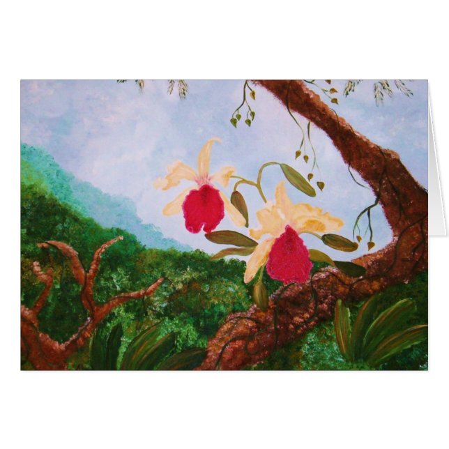 CARTÃO ORQUÍDEAS FELIZES (Frente horizontal)