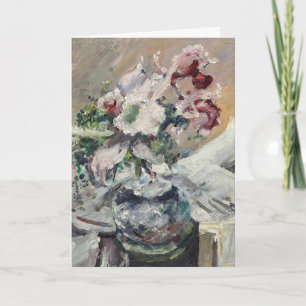 Cartão Orquídeas Lovis Corinth