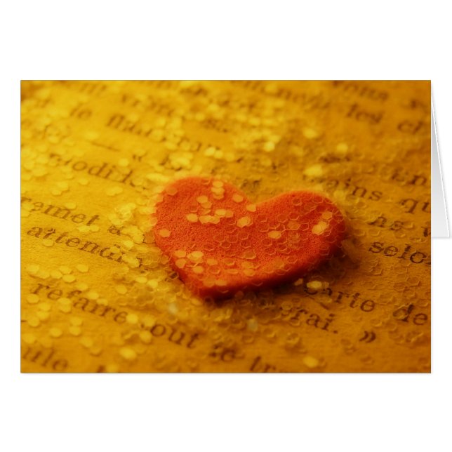 Cartão Orton Heart (Frente Horizontal)