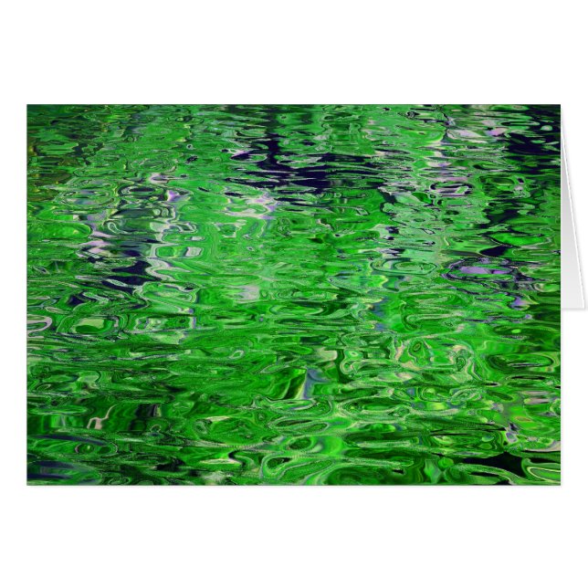 Cartão Orvalho da manhã: Sonhos fluidos.  Digitas (Frente Horizontal)