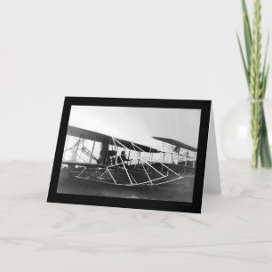 Cartão Orville Wright Airplane 1909