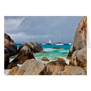 Cartão Os Banhos, Virgin Gorda, Ilhas Virgens Britânicas